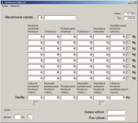 Przetwarzanie danych dotyczących ważenia na komputerze